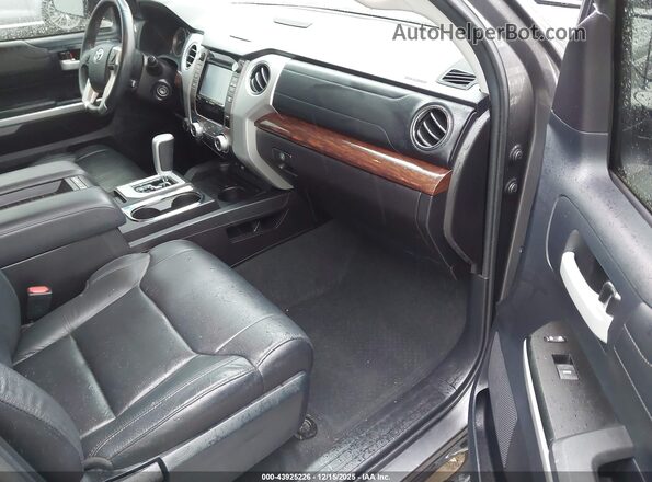 5TFBY5F1XGX498238 2016 TOYOTA LIMITED Gray Front interior view