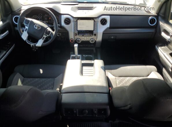 5TFDY5F10LX891667 2020 TOYOTA TUNDRA Gray Dashboard view