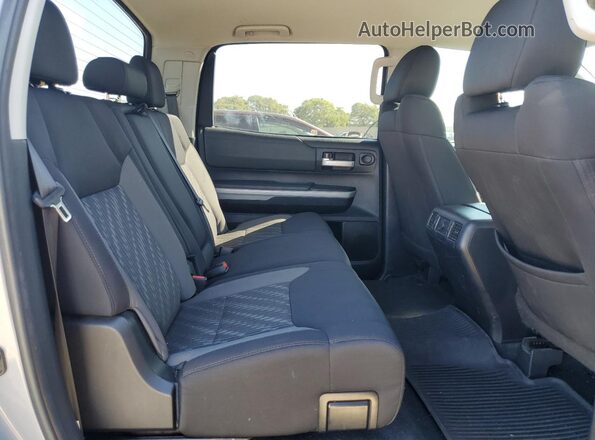 5TFDY5F10LX891667 2020 TOYOTA TUNDRA Gray Rear seats view