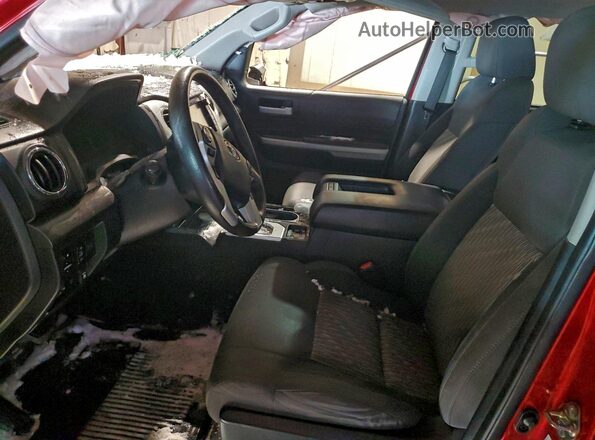 5TFDY5F10LX892897 2020 TOYOTA TUNDRA Maroon Widok wnętrza z przodu