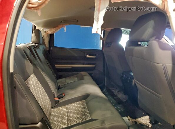 5TFDY5F10LX892897 2020 TOYOTA TUNDRA Maroon Widok tylnych siedzeń