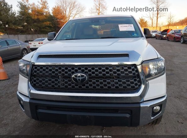 5TFDY5F10LX937451 2020 TOYOTA TUNDRA White Widok zestawu wskaźników