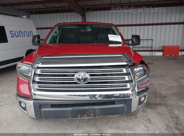 5TFHY5F16KX837578 2019 TOYOTA LIMITED Red ხელსაწყოთა პანელის ხედი