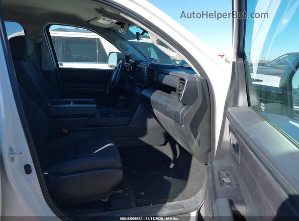 5TFKB5AB8PX021728 2023 TOYOTA TUNDRA White წინა სალონის ხედი