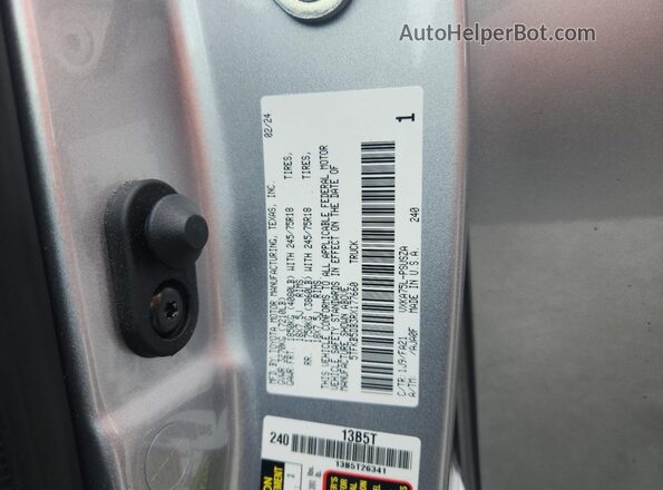5TFKB5DB3RX177660 2024 TOYOTA TUNDRA Silver Engine compartment view