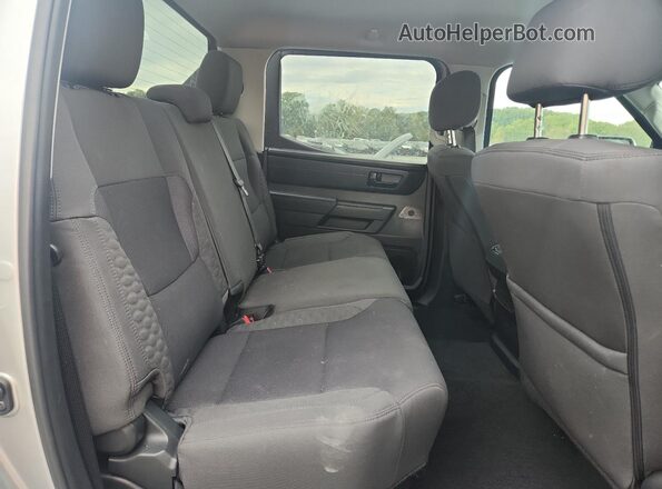 5TFKB5DB3RX177660 2024 TOYOTA TUNDRA Silver Rear seats view
