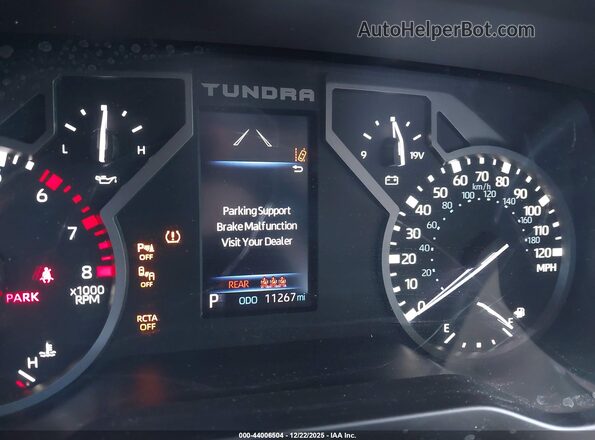 5TFLA5DB5RX211167 2024 TOYOTA TUNDRA Silver Widok tylnych siedzeń