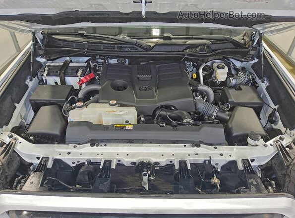 5TFLA5DB8NX003150 2022 TOYOTA TUNDRA Белый Вид задней части салона