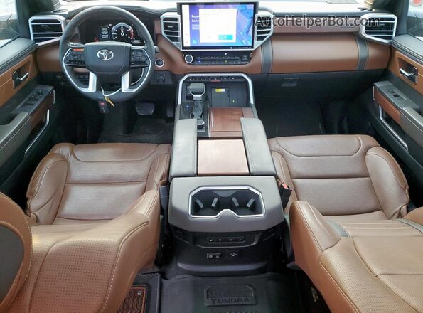 5TFMA5DB3NX011077 2022 TOYOTA TUNDRA Синий Вид панели приборов