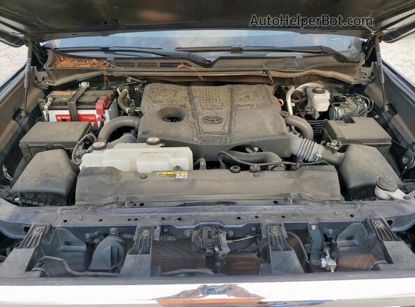 5TFMA5DB3NX011077 2022 TOYOTA TUNDRA Синий Вид задней части салона