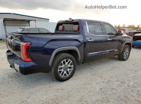 5TFMA5DB3NX011077 2022 TOYOTA TUNDRA Синий Задняя правая четверть