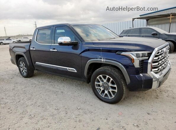 5TFMA5DB3NX011077 2022 TOYOTA TUNDRA Синий Передняя правая четверть