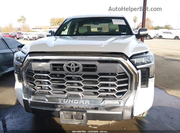 5TFMA5DB3NX022516 2022 TOYOTA TUNDRA White Вид щитка приладів