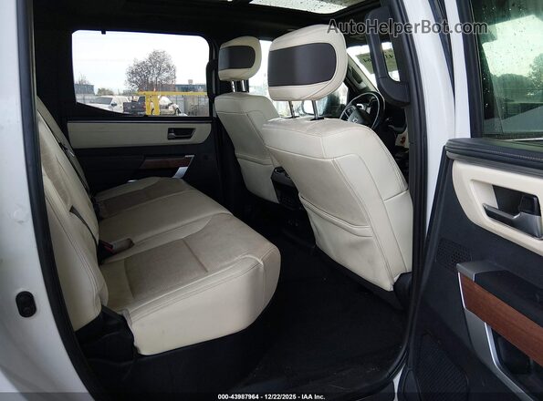 5TFMA5DB3NX022516 2022 TOYOTA TUNDRA White Вид наклейки з VIN-кодом