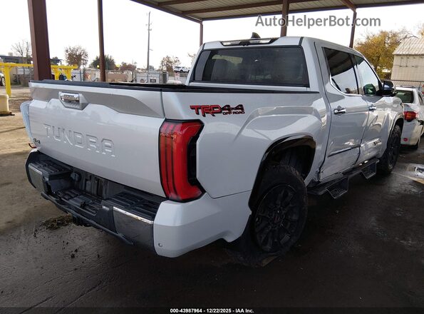 5TFMA5DB3NX022516 2022 TOYOTA TUNDRA White Задня права чверть