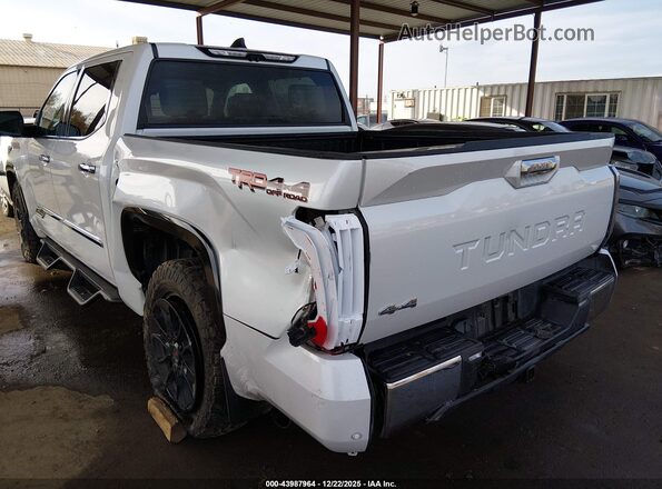 5TFMA5DB3NX022516 2022 TOYOTA TUNDRA White Задня ліва чверть