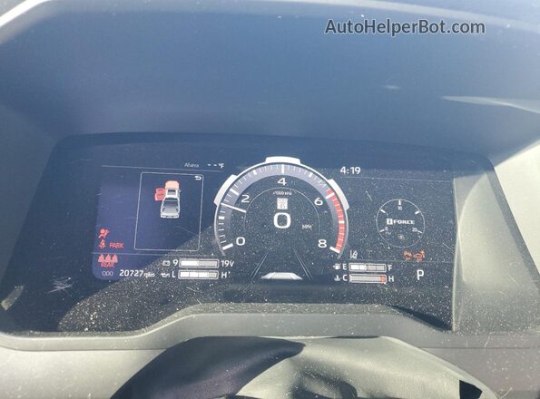 5TFMA5DB5RX131713 2024 TOYOTA TUNDRA Black Instrument cluster view