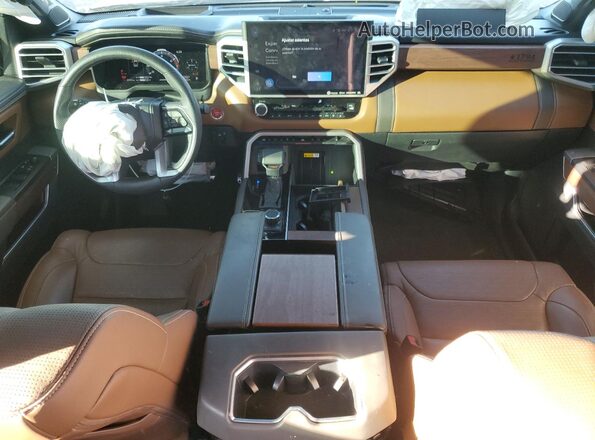 5TFMA5DB5RX131713 2024 TOYOTA TUNDRA Black Dashboard view
