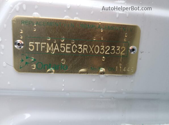 5TFMA5EC3RX032332 2024 TOYOTA TUNDRA Белый Вид подкапотного пространства