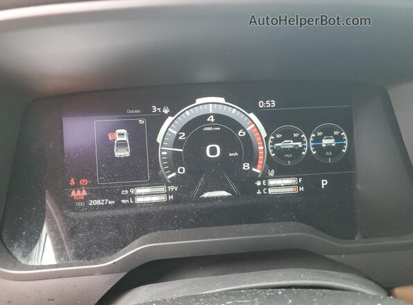 5TFMA5EC3RX032332 2024 TOYOTA TUNDRA Белый Вид щитка приборов