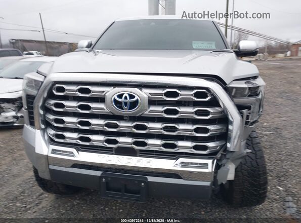5TFMC5DB9RX054659 2024 TOYOTA TUNDRA HYBRID Silver Vista del cuadro de instrumentos