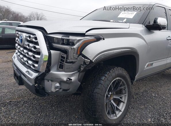 5TFMC5DB9RX054659 2024 TOYOTA TUNDRA HYBRID Silver Vista frontal
