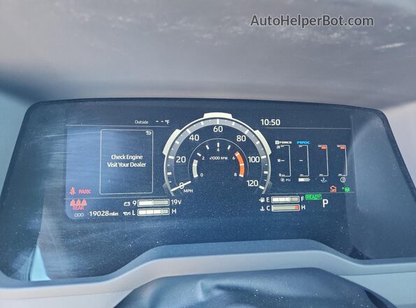 5TFMC5DBXPX015639 2023 TOYOTA TUNDRA Black Widok zestawu wskaźników