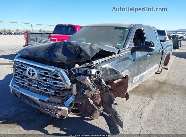 5TFMC5DBXPX035423 2023 TOYOTA TUNDRA HYBRID Черный Передняя левая четверть