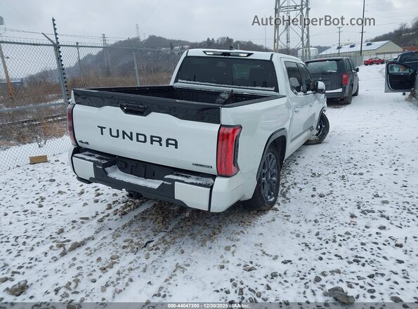 5TFNC5DB6SX104539 2025 TOYOTA TUNDRA HYBRID White Trasero derecho