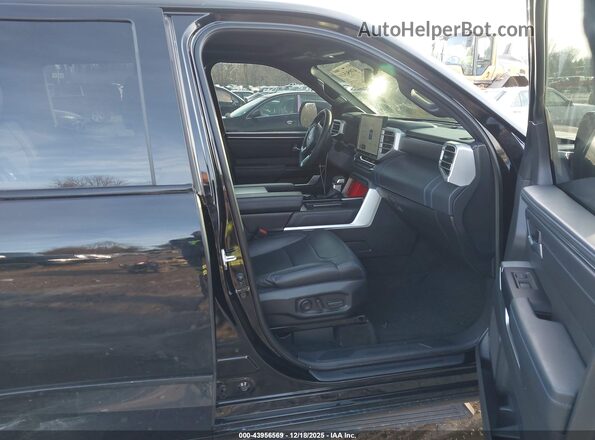 5TFNC5DB9RX073099 2024 TOYOTA TUNDRA HYBRID Black Вид салону спереду