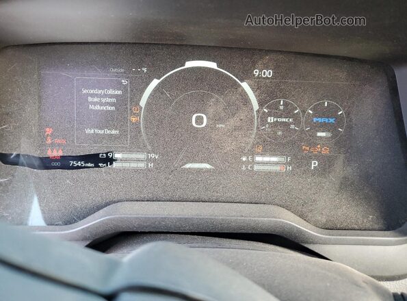 5TFPC5DB3SX092472 2025 TOYOTA LIMITED White Vista del cuadro de instrumentos
