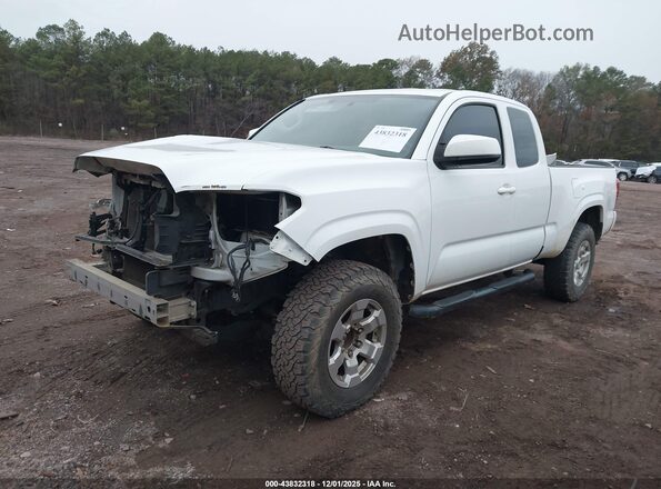 5TFRX5GN5HX079993 2017 TOYOTA TACOMA White Vista tres cuartos delantera izquierda
