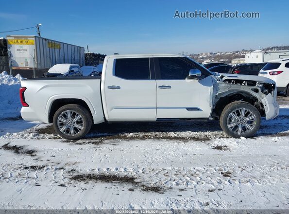 5TFVC5DB4SX102224 2025 TOYOTA TUNDRA HYBRID White Widok wnętrza 360 stopni