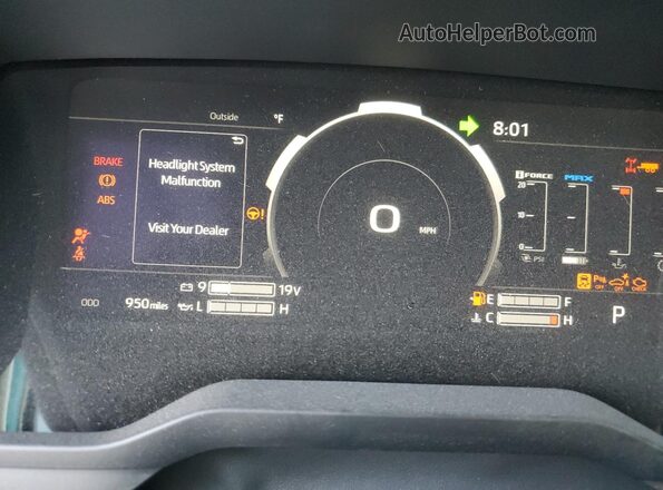 5TFWC5DB0SX106341 2025 TOYOTA LIMITED White Սարքավորումների վահանակի տեսք