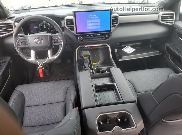 5TFWC5DB3SX110822 2025 TOYOTA LIMITED Gray Widok deski rozdzielczej