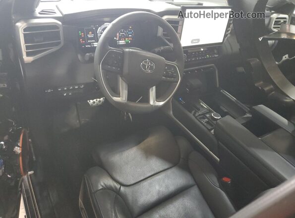 5TFWC5DB4SX098258 2025 TOYOTA LIMITED Black Առջևի վահանակի տեսք