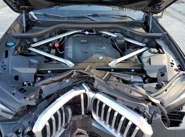 5UX13EU03R9S51525 2024 BMW X5 Black Շարժիչի բաժամունքի տեսք