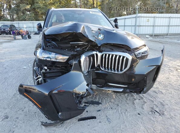 5UX13EU03R9S51525 2024 BMW X5 Black Դիմացի տեսք