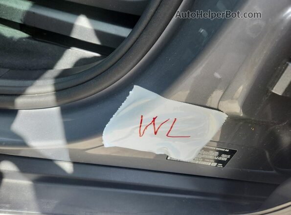 5UX13EU04R9S78510 2024 BMW X5 Серый Вид наклейки с VIN-кодом