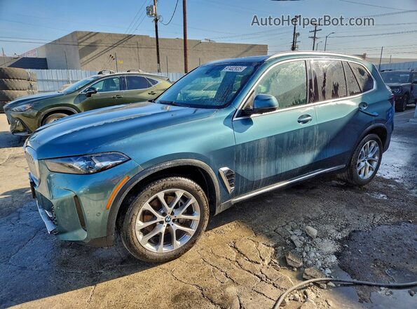5UX13EU06R9S86382 2024 BMW X5 Green Задня ліва чверть
