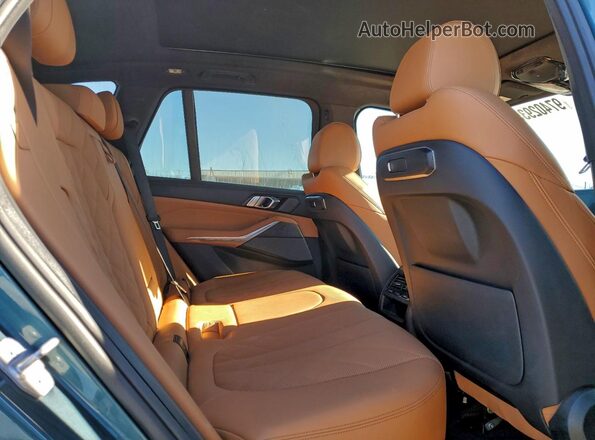 5UX13EU06R9S86382 2024 BMW X5 Green Вид підкапотного простору