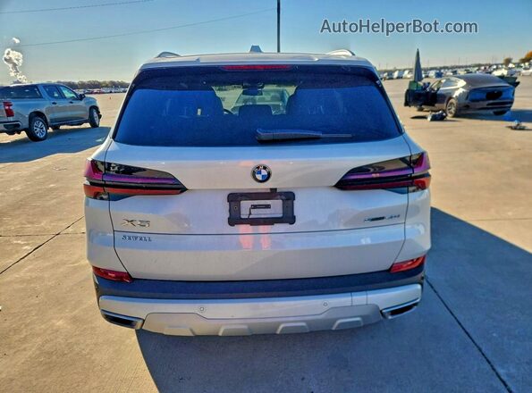 5UX13EU06R9V20701 2024 BMW X5 White Vista trasera