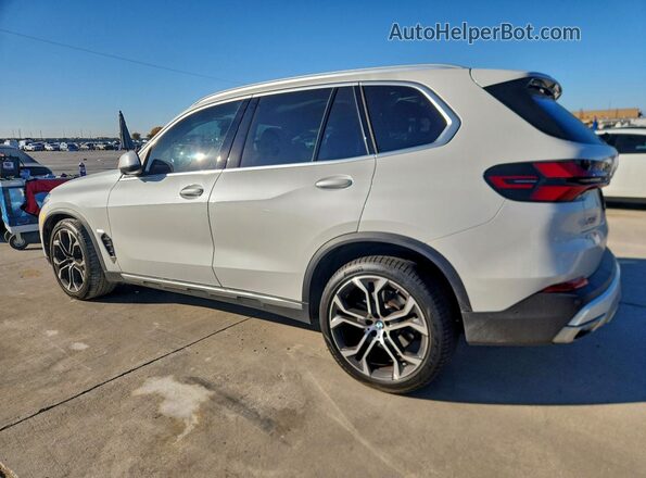 5UX13EU06R9V20701 2024 BMW X5 White Trasero izquierdo