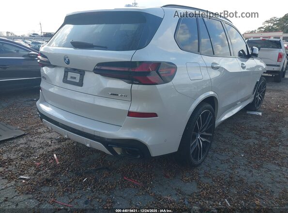 5UX13EU09R9T85018 2024 BMW X5 White უკანა მარჯვენა