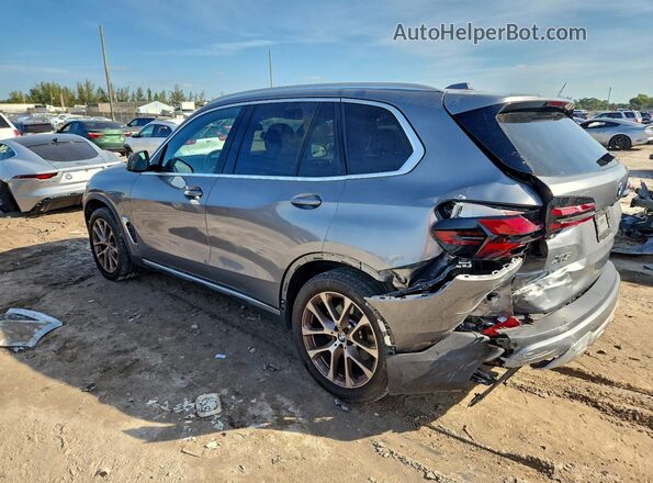 5UX13EU09R9U69324 2024 BMW X5 Gray უკანა მარცხენა