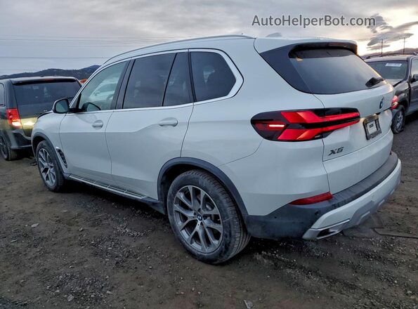 5UX13EU0XT9086063 2026 BMW X5 White Задня права чверть