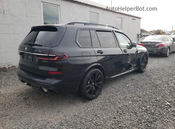 5UX23EM01P9P90503 2023 BMW X7 Black უკანა მარჯვენა