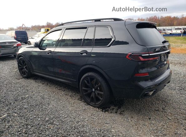 5UX23EM01P9P90503 2023 BMW X7 Black უკანა მარცხენა