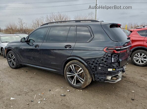 5UX23EM04P9P64302 2023 BMW X7 Черный Задняя левая четверть
