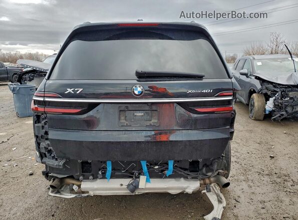 5UX23EM04P9P64302 2023 BMW X7 Черный Вид сзади